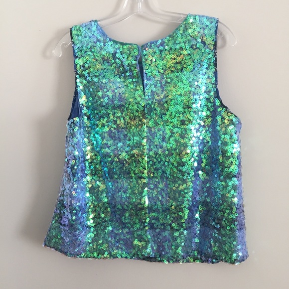 Anthropologie Amatheia Sequin Top new - Picture 6 of 7